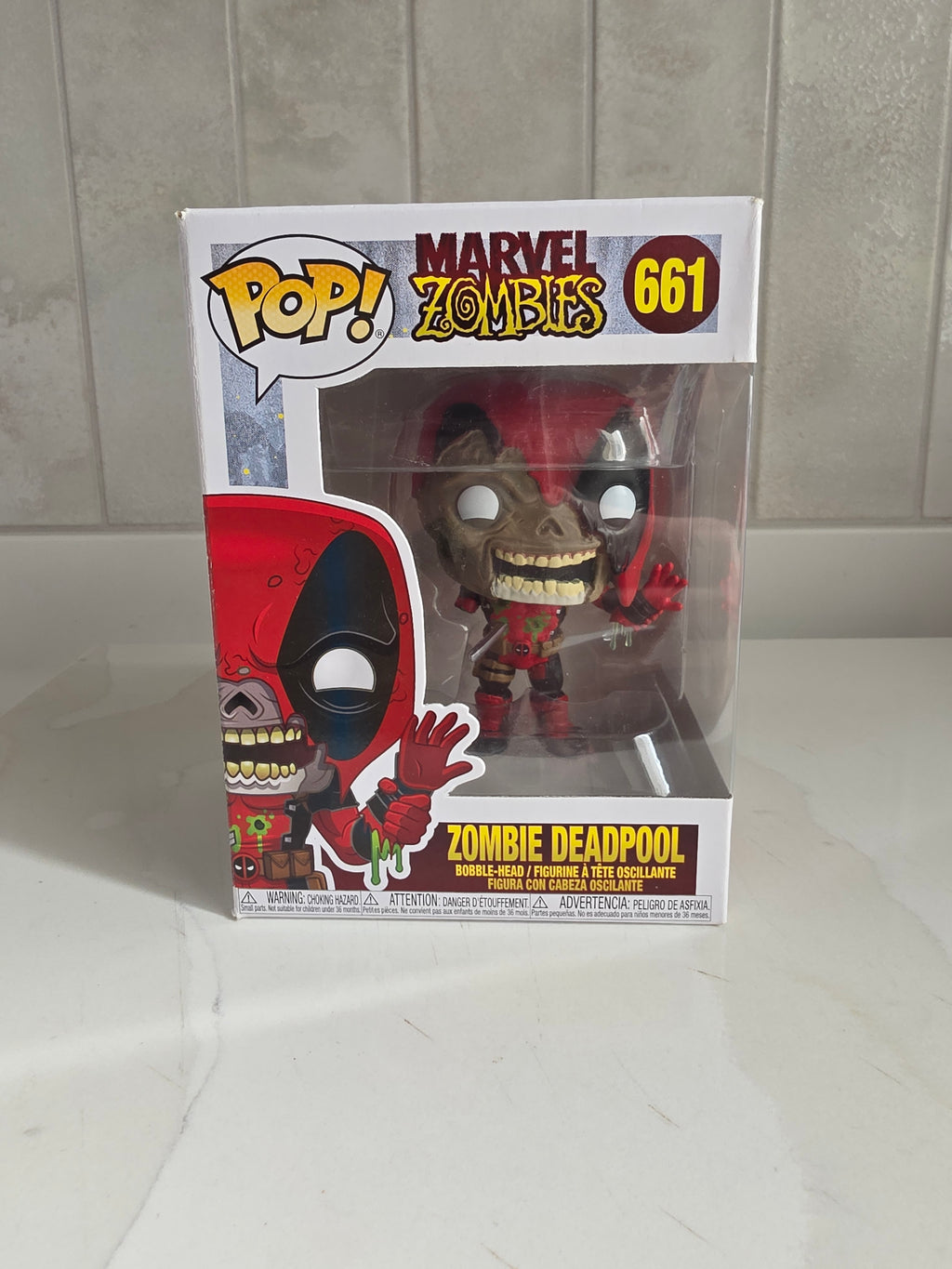 Funko Pop! Marvel Zombies Zombie Deadpool 661 (pre-owned)