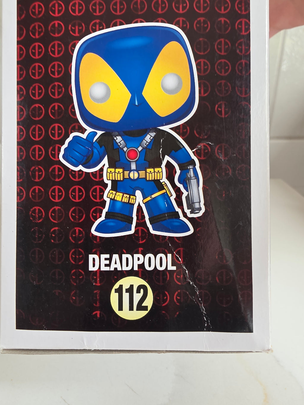 Funko Pop! Deadpool 112 (blue suit) underground toys (pre-owned)