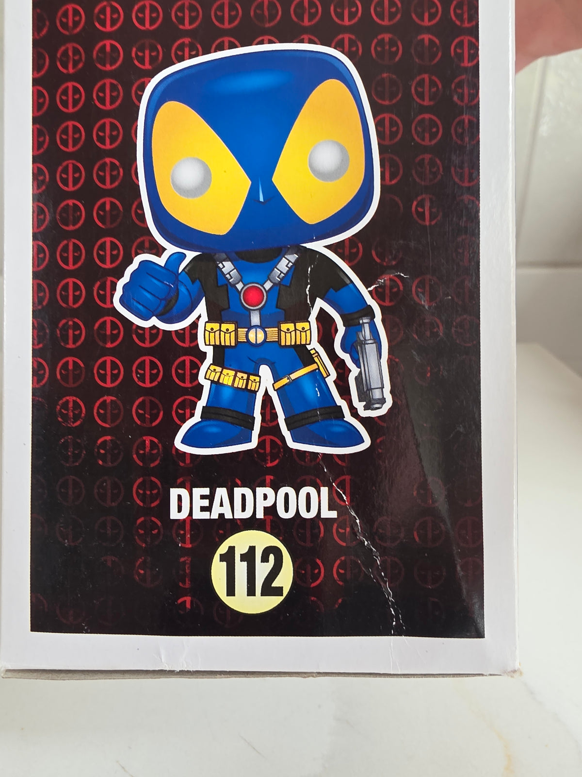 Funko Pop! Deadpool 112 (blue suit) underground toys (pre-owned)
