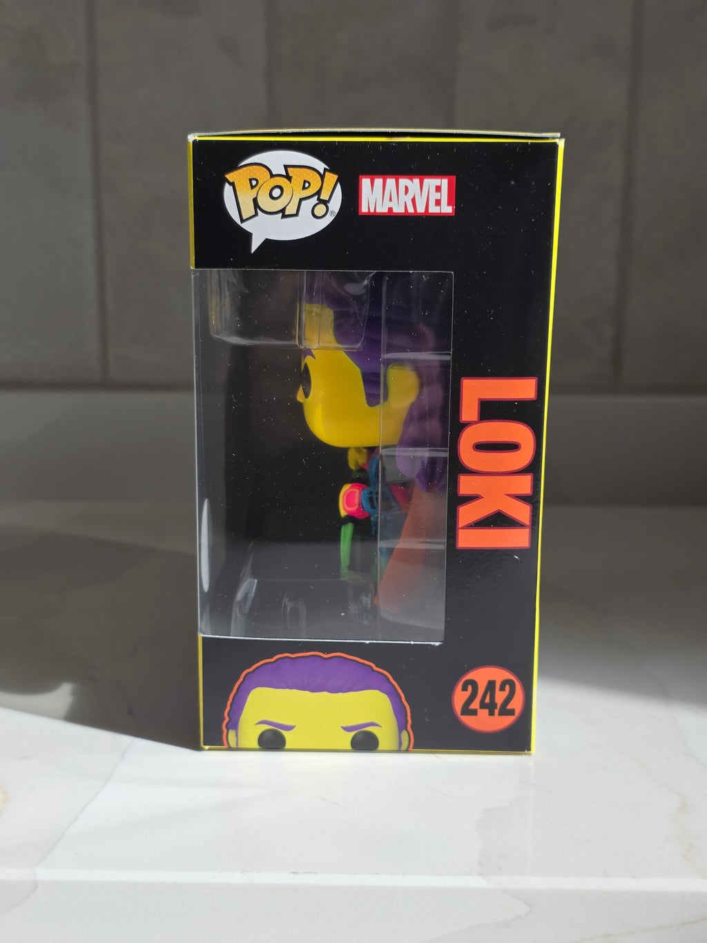 Funko Pop! Thor Ragnarok Loki 242 blacklight (pre-owned)