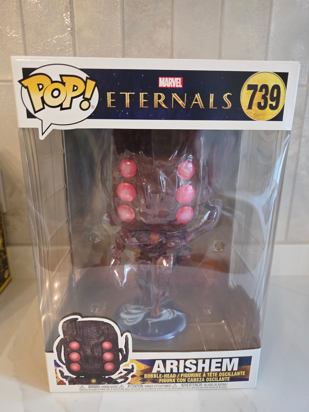 Funko Pop! Jumbo Marvel Eternals Arishem 739 (pre-owned)