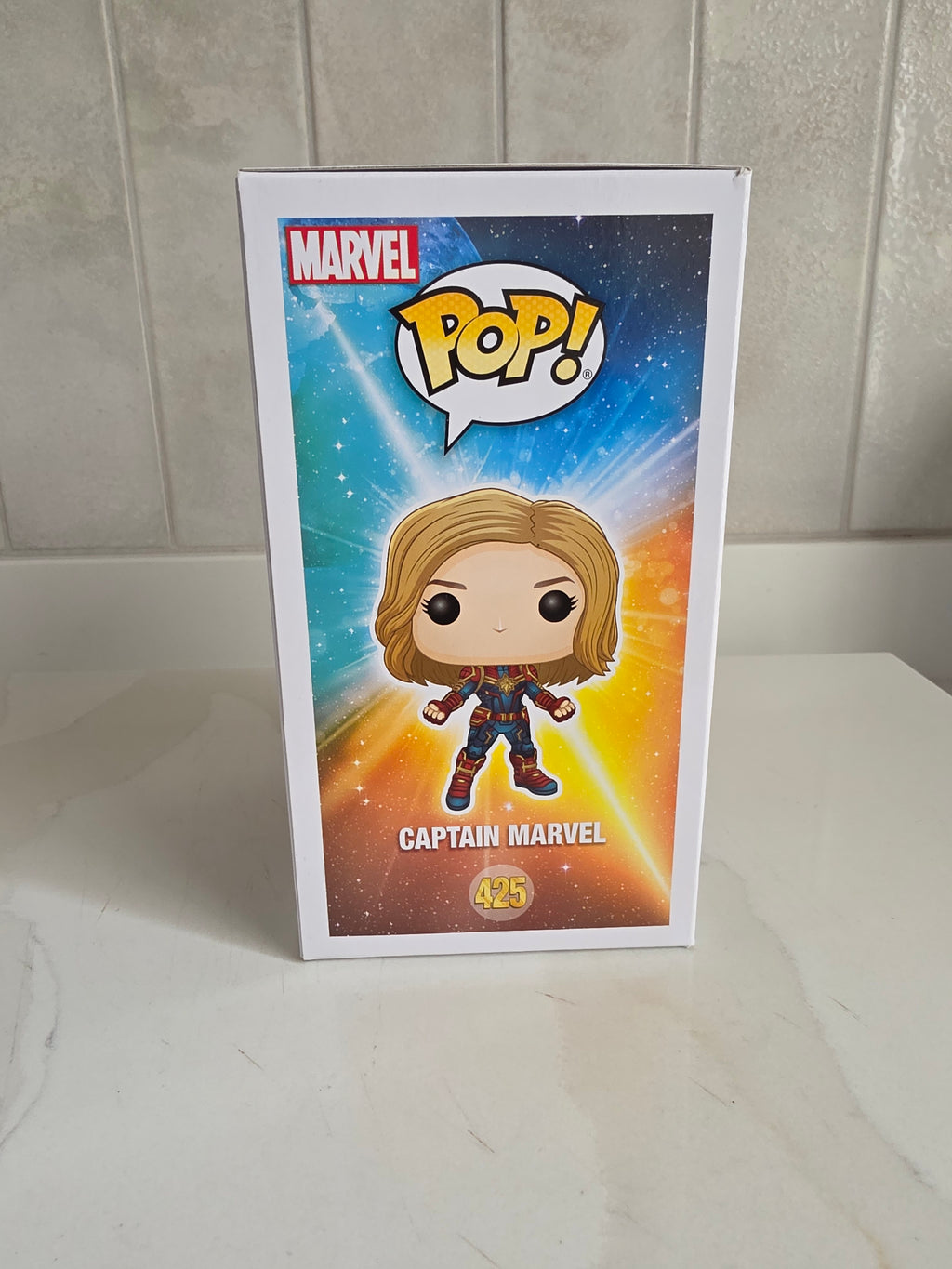 Funko Pop! Captain Marvel 425 chase edition (pre-owned)