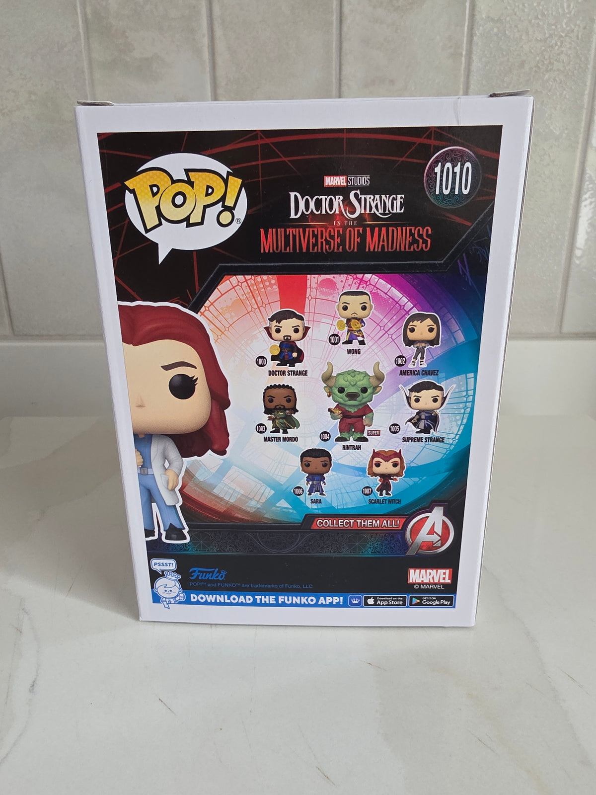 Funko Pop! Marvel Christine Palmer 1010 (pre-owned)