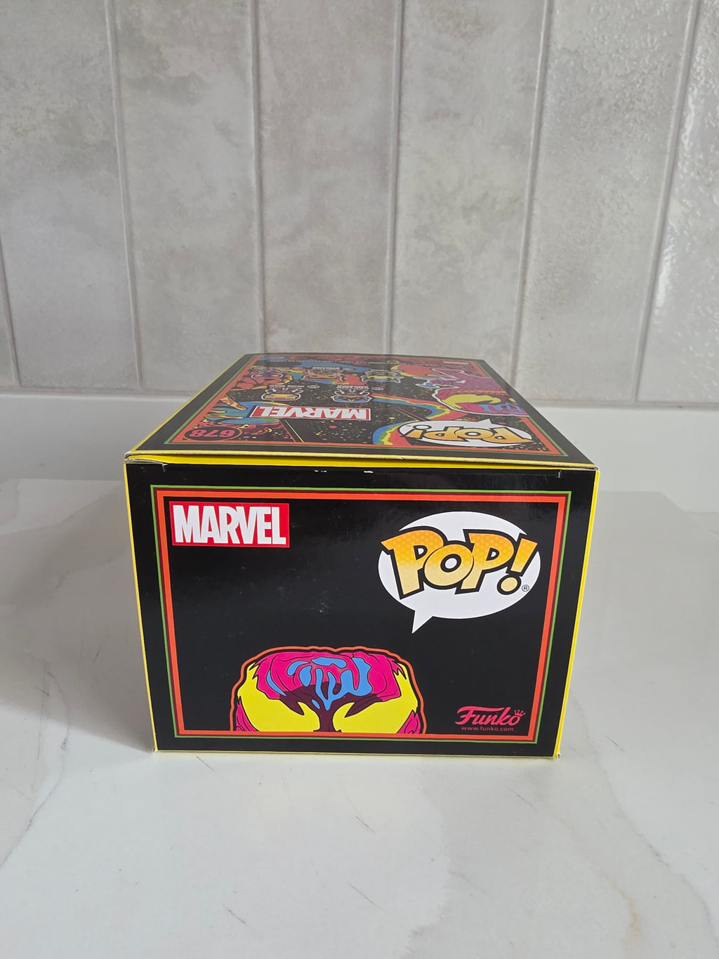 Funko Pop! Marvel 678 blacklight (pre-owned)