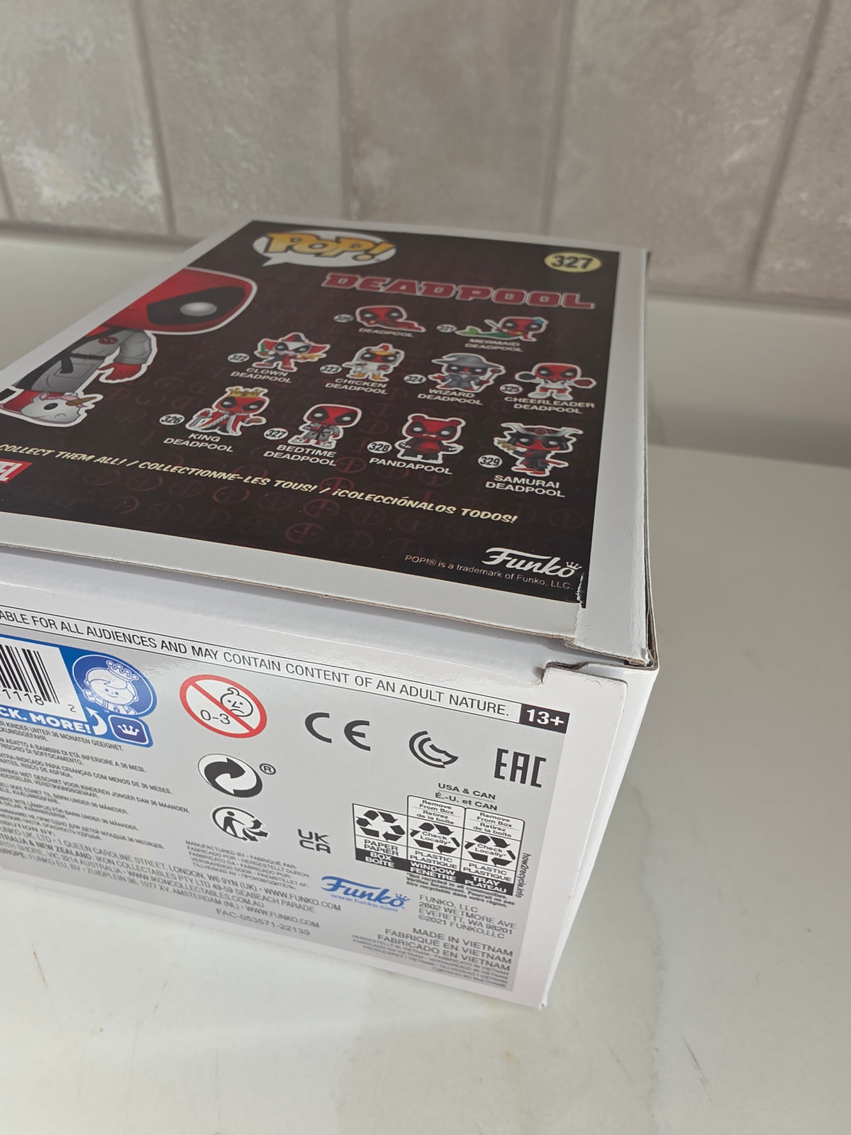 Funko Pop! Bedtime Deadpool 327 (pre-owned)