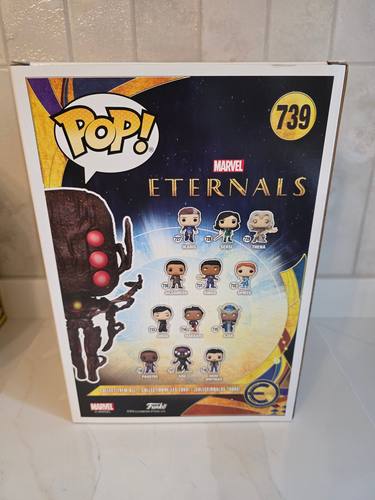 Funko Pop! Jumbo Marvel Eternals Arishem 739 (pre-owned)