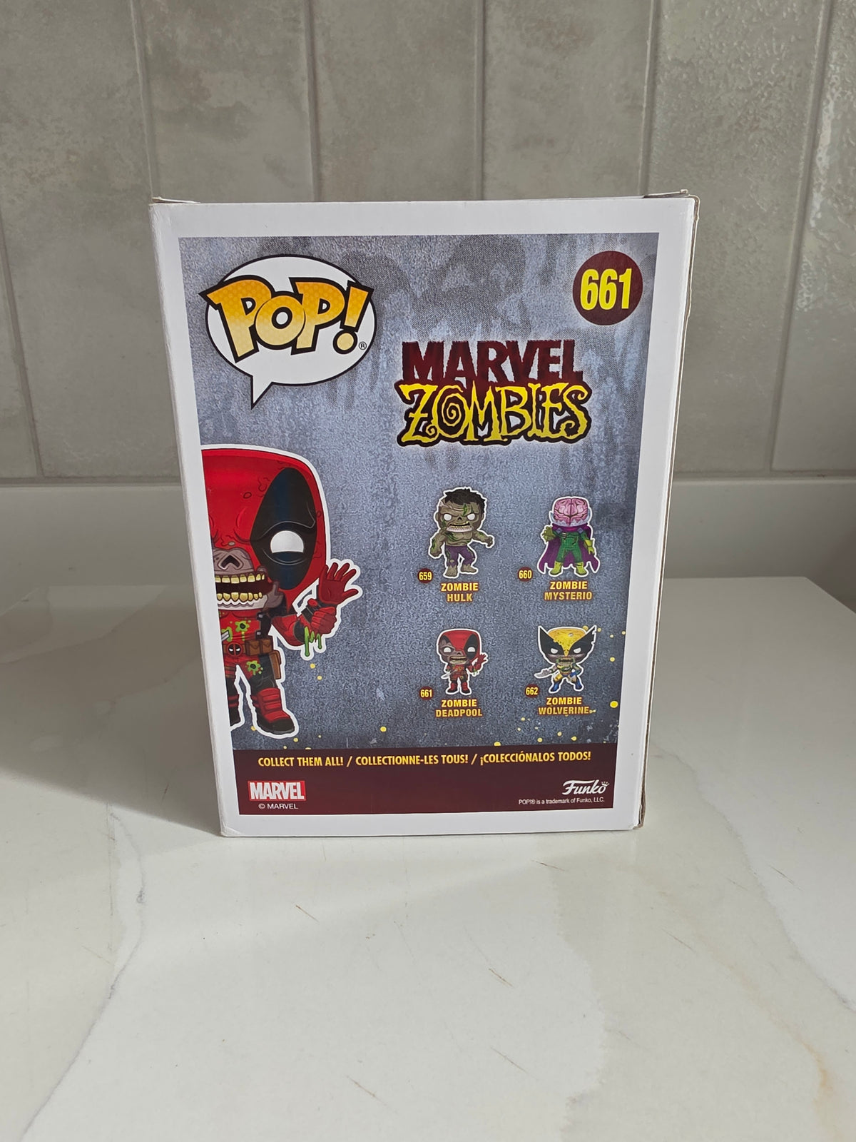 Funko Pop! Marvel Zombies Zombie Deadpool 661 (pre-owned)