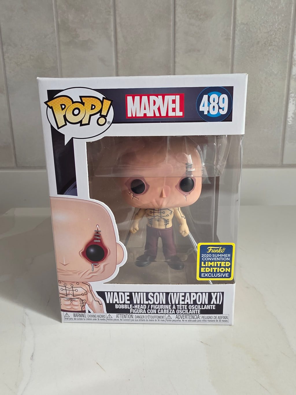 Funko Pop! Marvel Wade Wilson (Weapon XI) 489 (pre-owned)