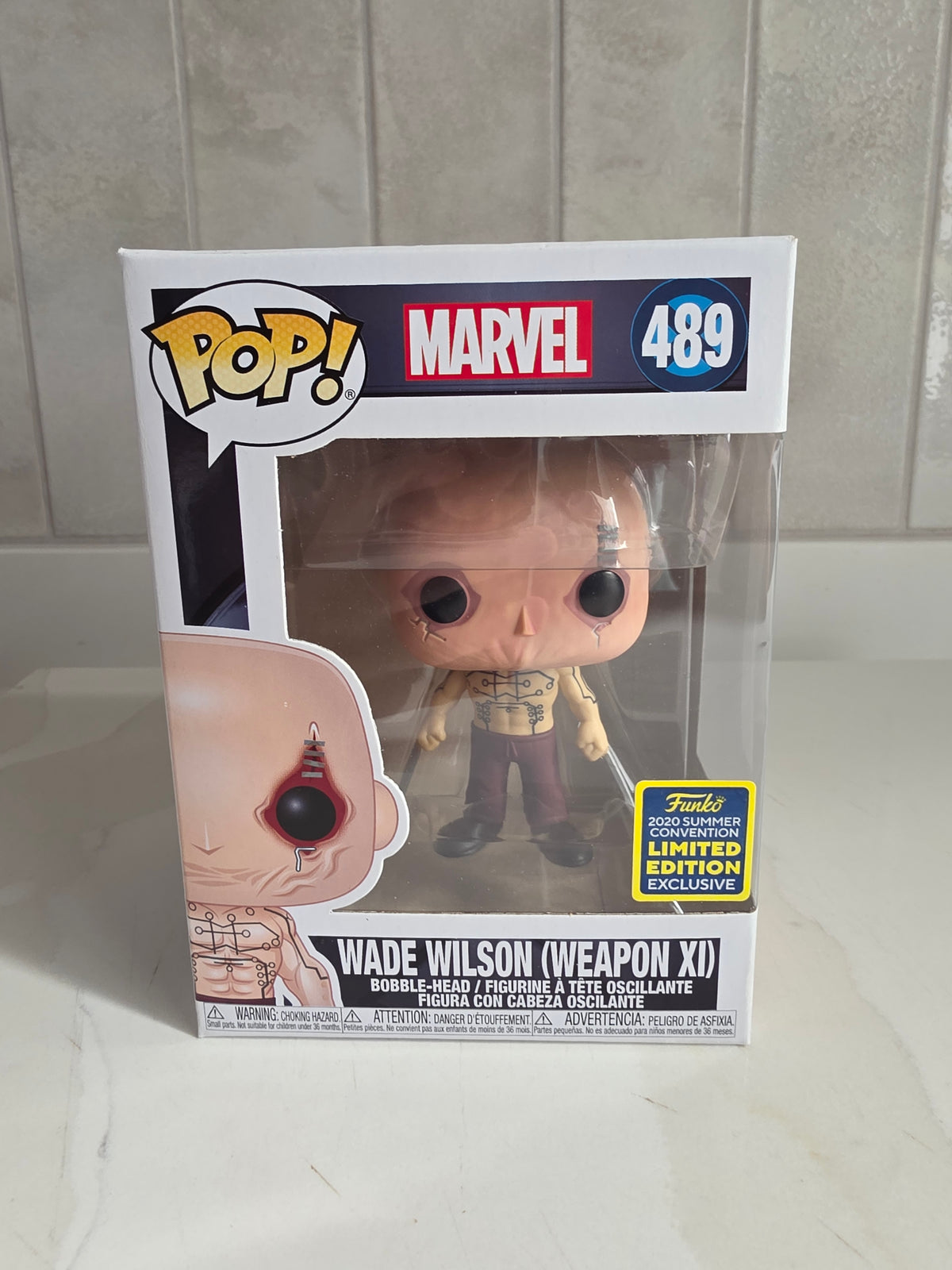 Funko Pop! Marvel Wade Wilson (Weapon XI) 489 (pre-owned)