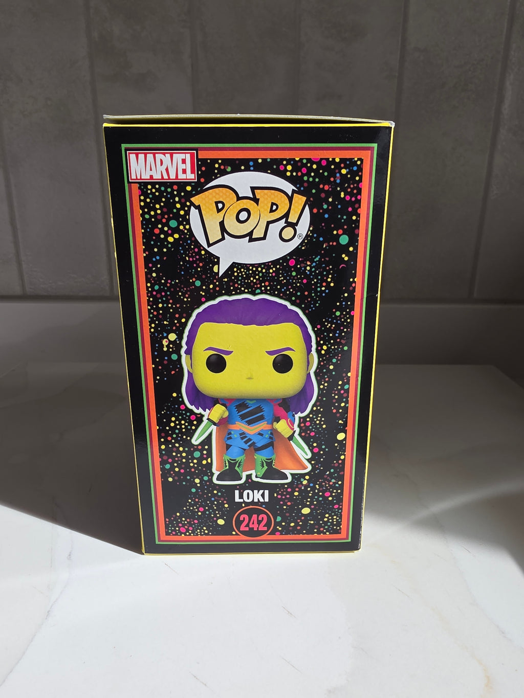 Funko Pop! Thor Ragnarok Loki 242 blacklight (pre-owned)