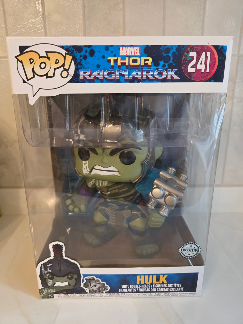 Funko Pop! Jumbo Thor Ragnarok Hulk 241 (pre-owned)