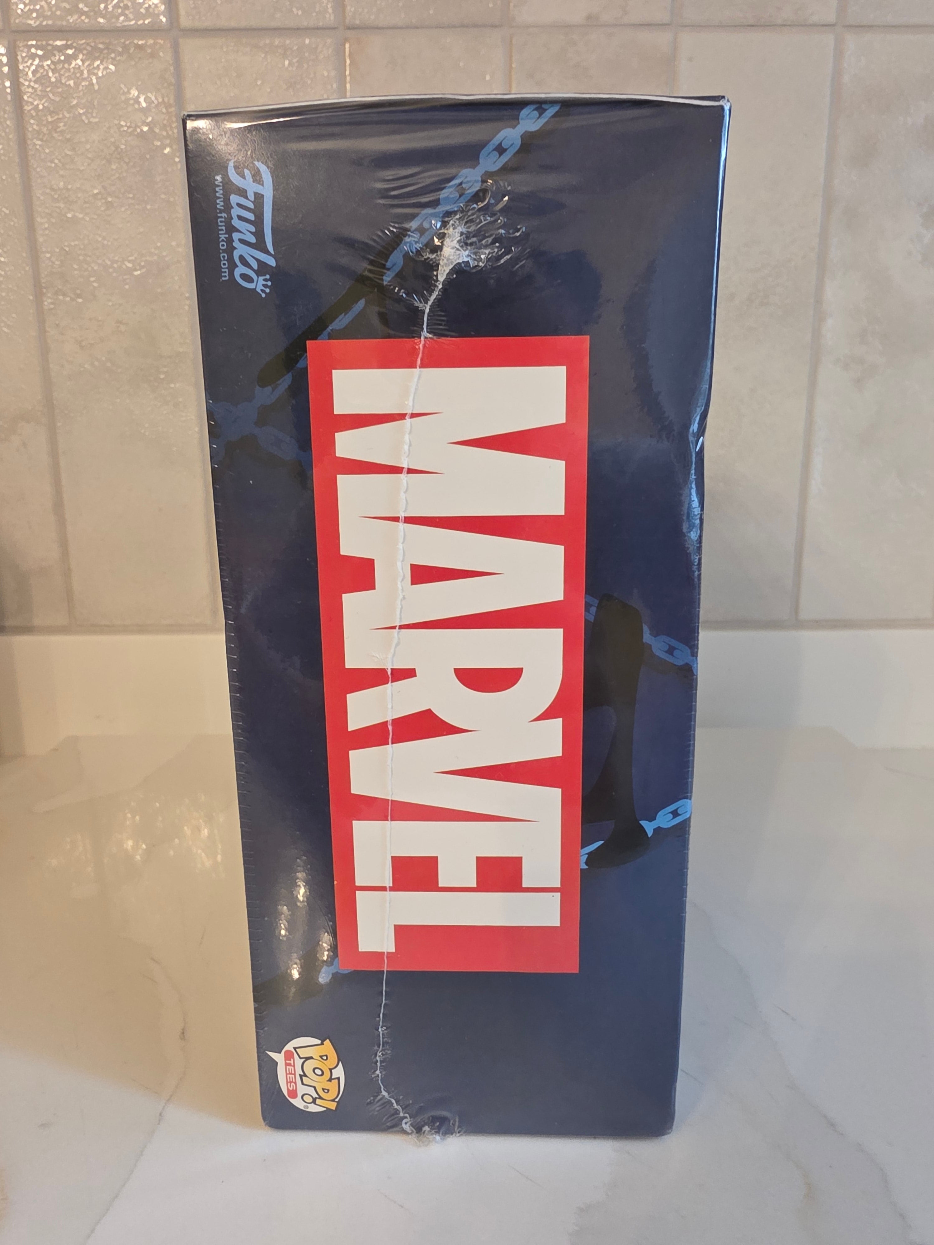 Funko Pop! Tees Marvel Venomized Ghost Rider - size Large
