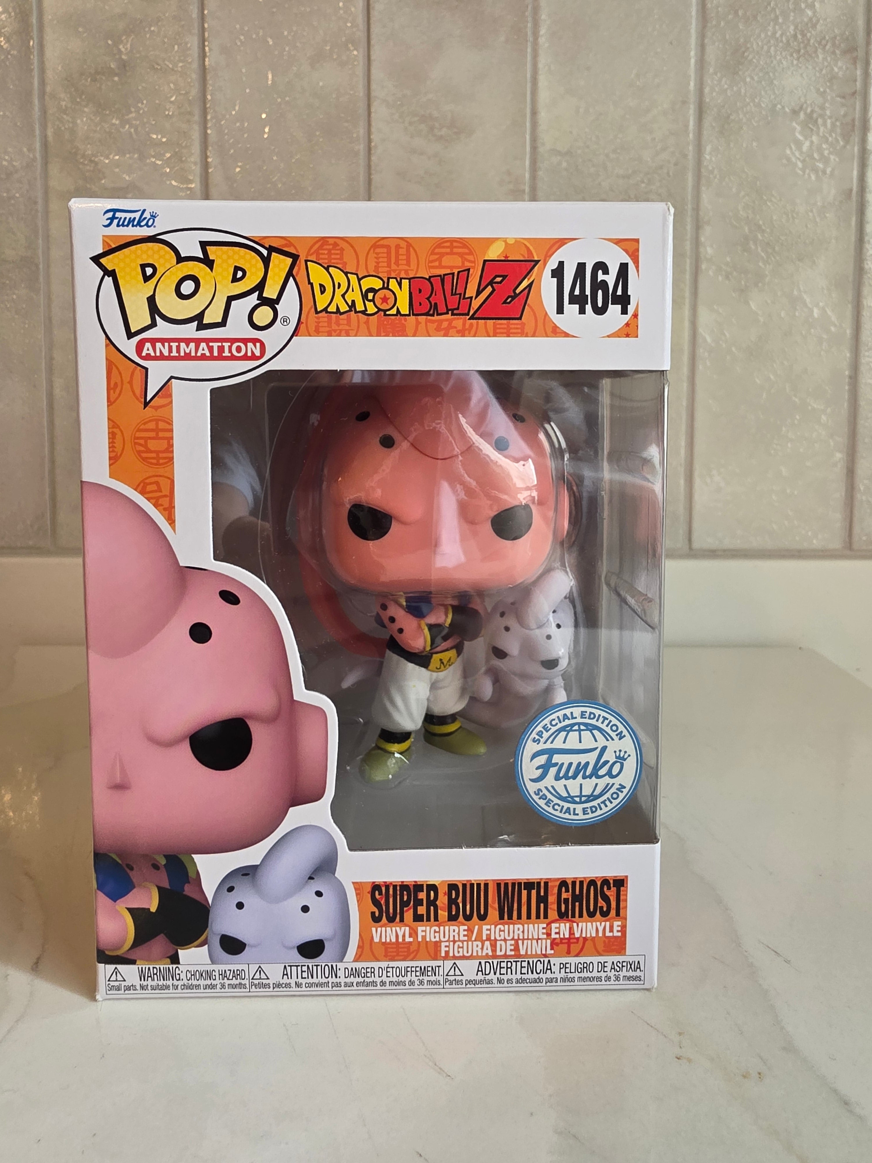 Funko Pop! Super Buu with Ghost 1464 (pre-owned)