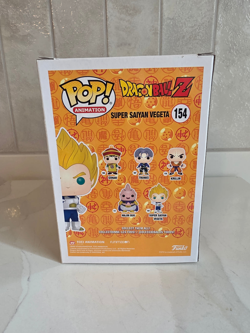 Funko Pop! Super Saiyan Vegeta 154 (pre-owned)