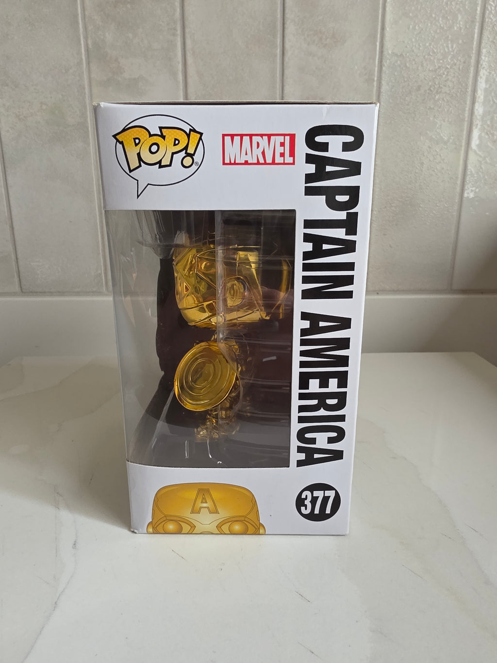 Funko Pop! Marvel Studios Captain America 377 (pre-owned)