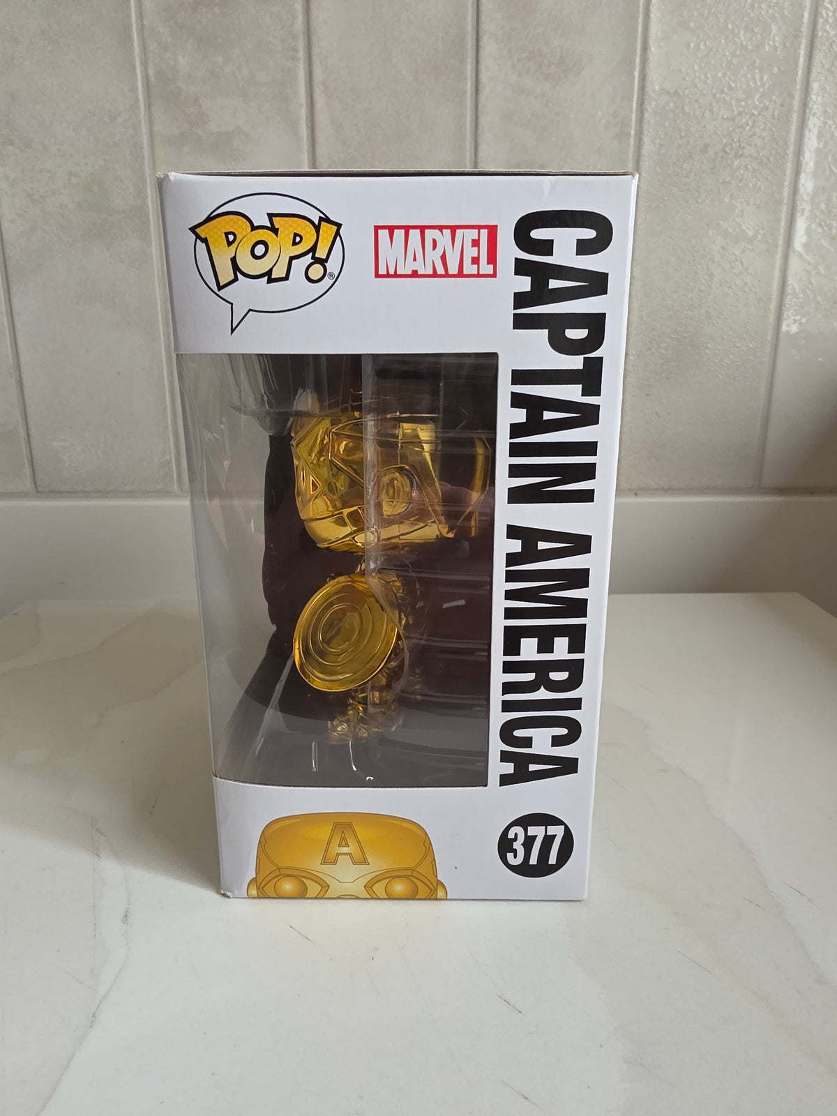 Funko Pop! Marvel Studios Captain America 377 (pre-owned)