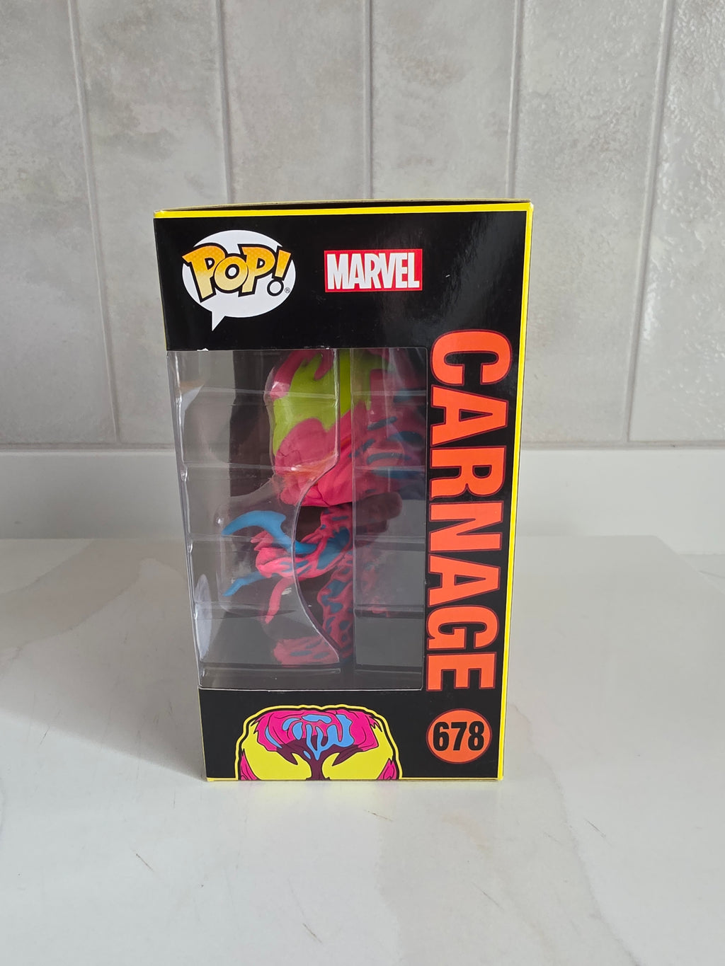 Funko Pop! Marvel 678 blacklight (pre-owned)