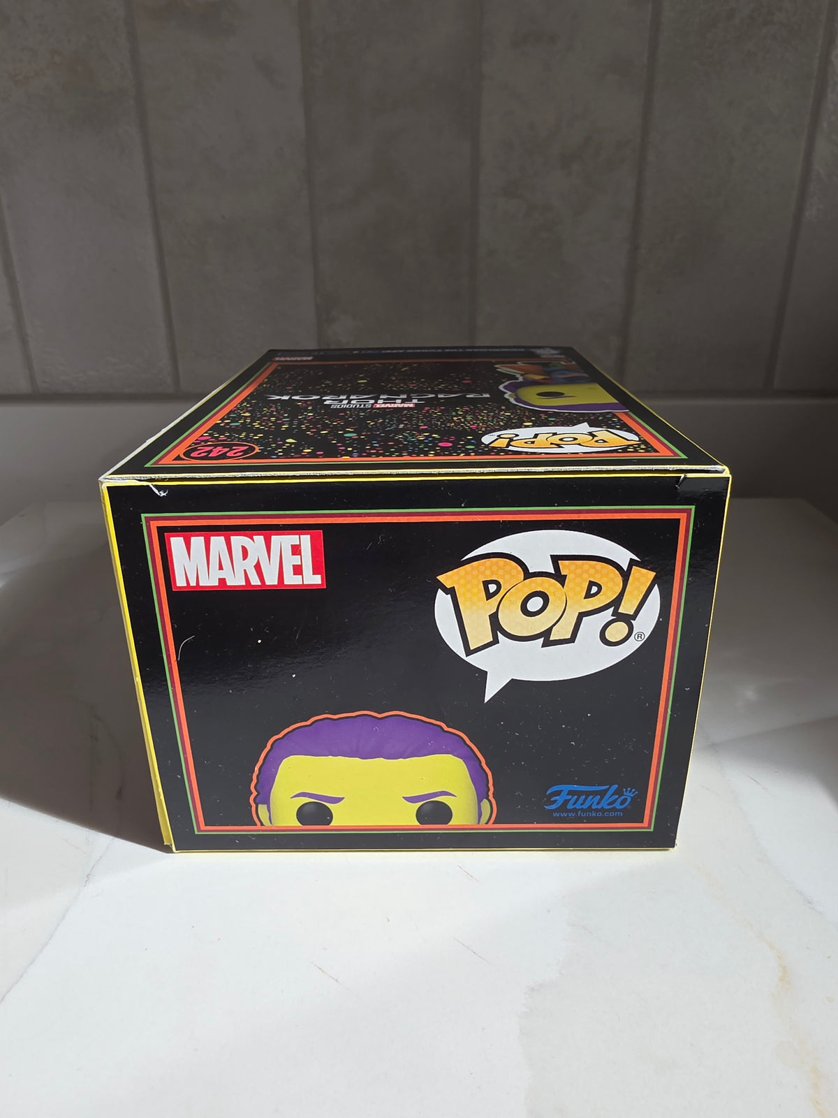 Funko Pop! Thor Ragnarok Loki 242 blacklight (pre-owned)