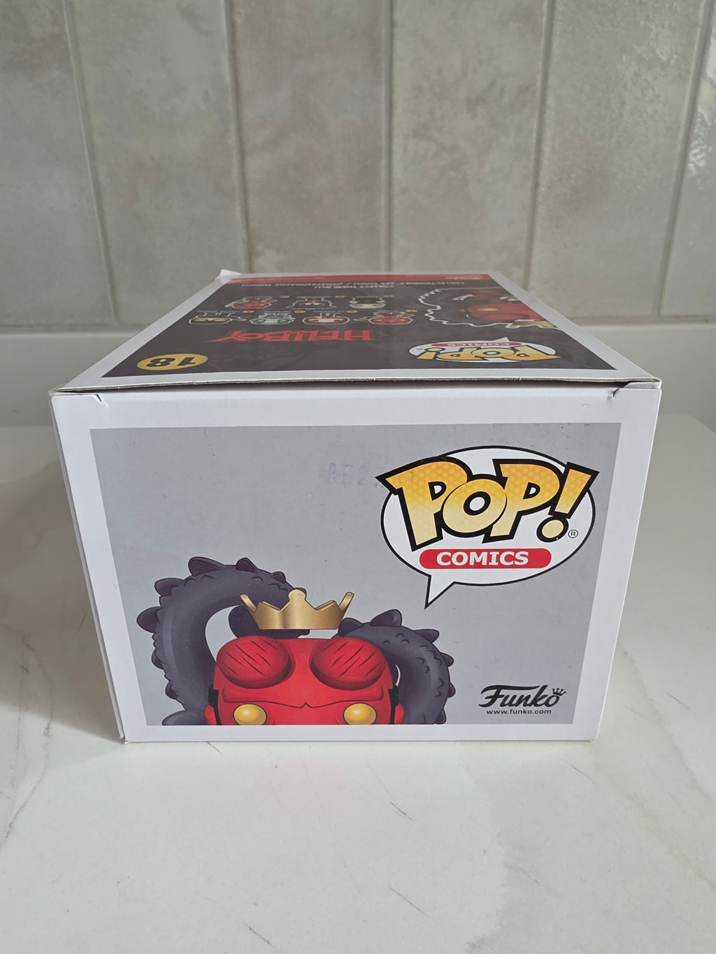Funko Pop! Comics Hellboy in suit 18 (pre-owned)