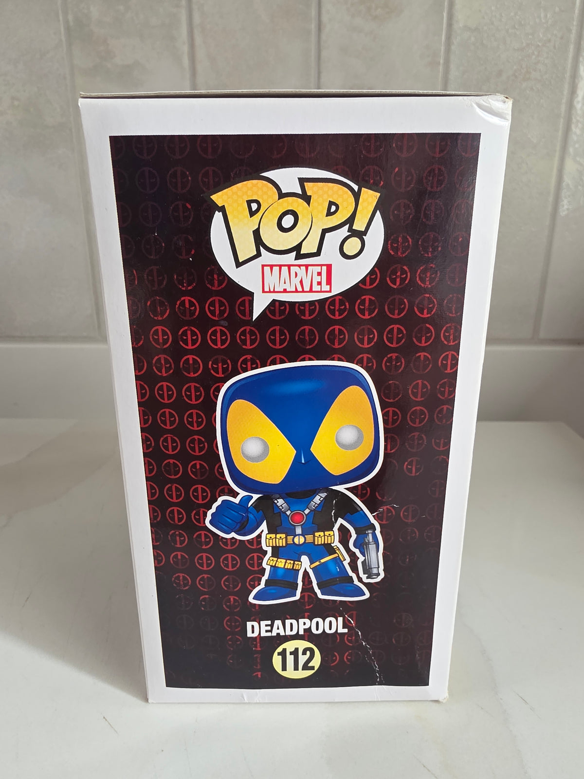 Funko Pop! Deadpool 112 (blue suit) underground toys (pre-owned)