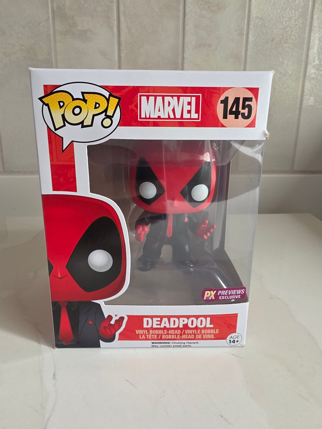 Funko Pop! Marvel Deadpool 145 Px exclusive (pre-owned)