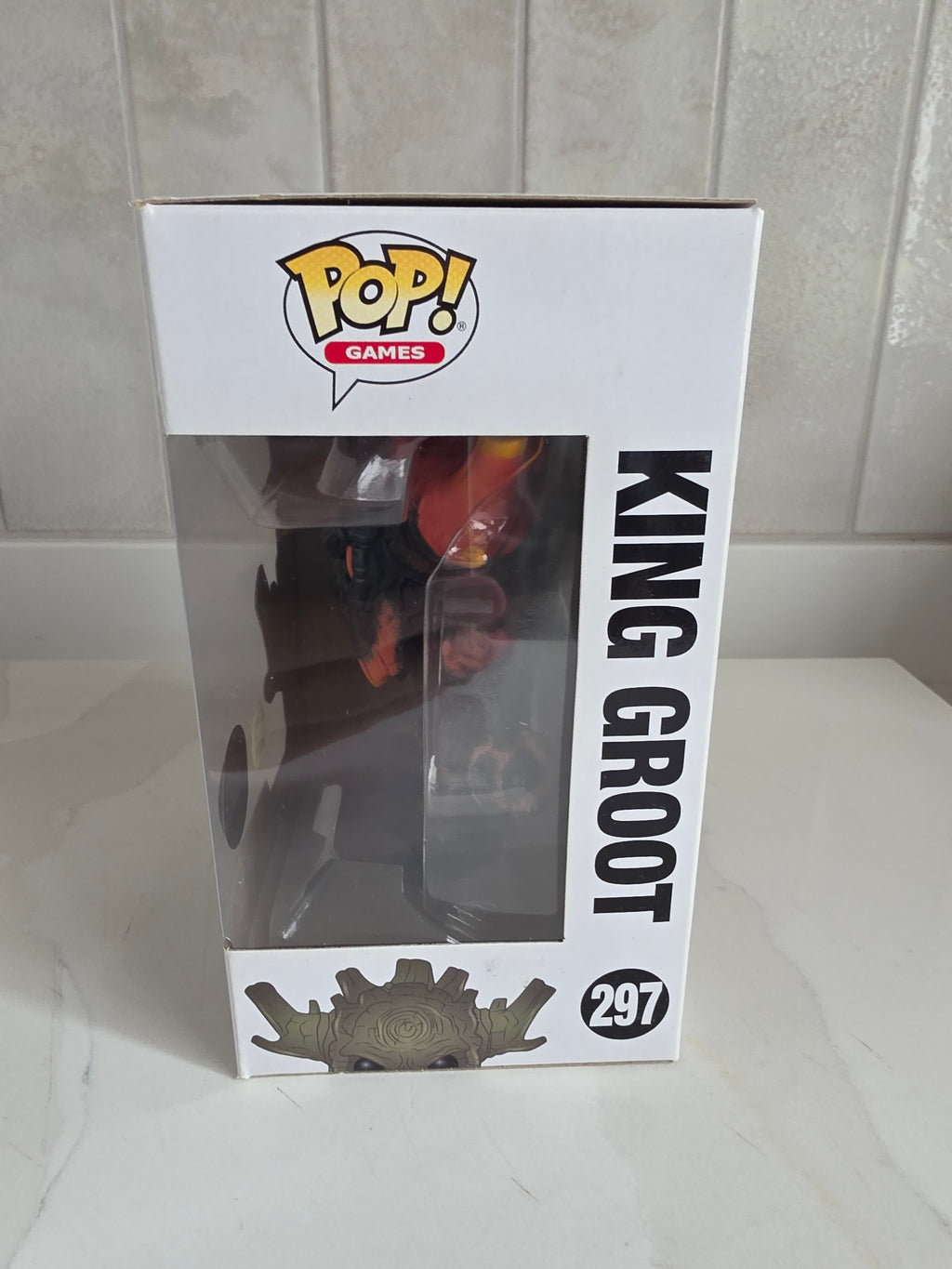 Funko Pop! Gamerverse King Groot 297 MCM comic con (pre-owned)
