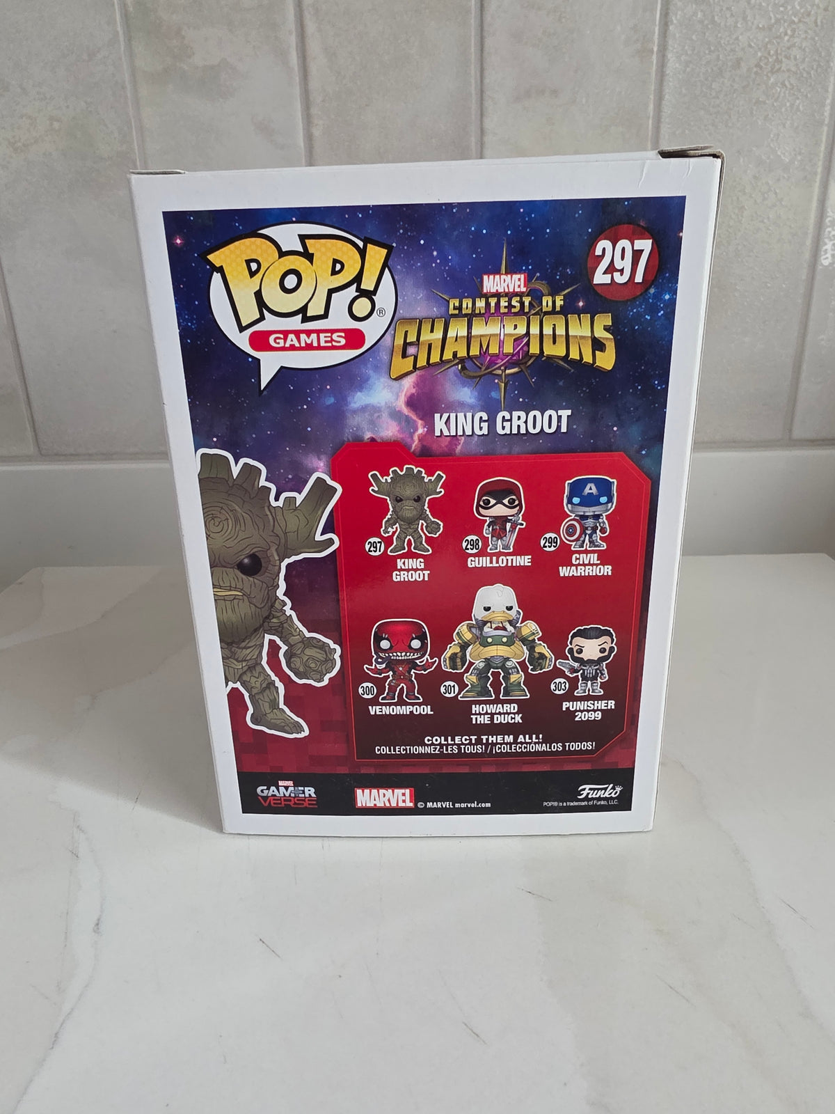 Funko Pop! Gamerverse King Groot 297 MCM comic con (pre-owned)