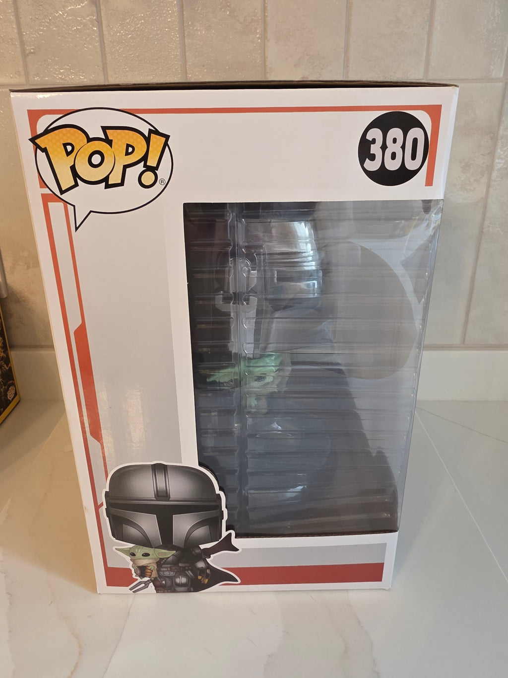 Funko Pop! Jumbo Star Wars The Mandalorian with the child 380 (pre-owned)