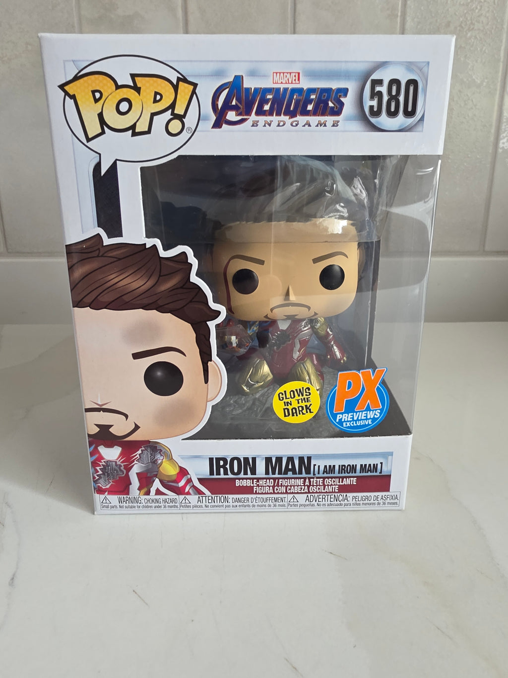 Funko Pop! Iron Man (I am Iron Man) 580 (pre-owned)
