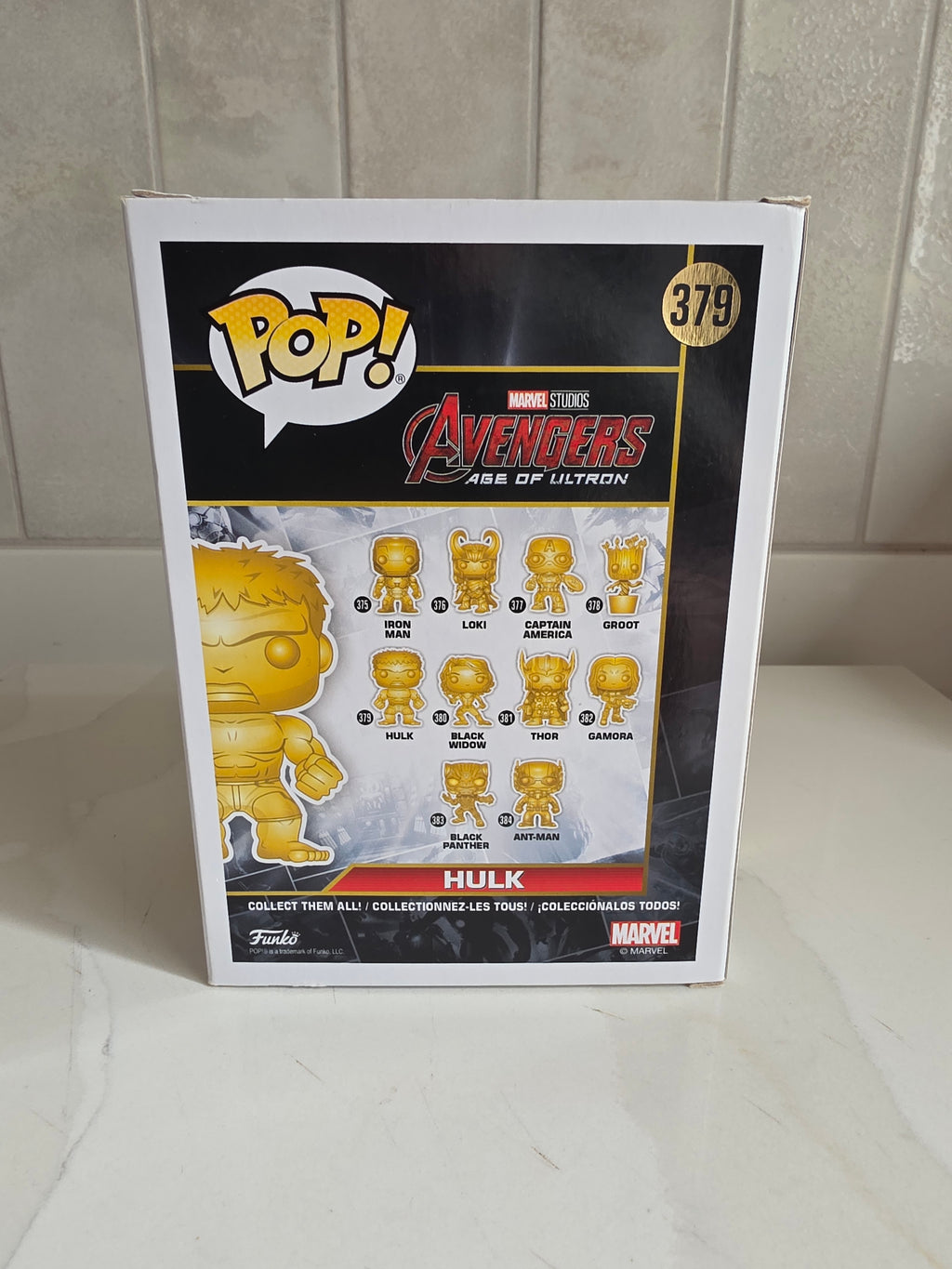 Funko Pop! Marvel Studios Hulk 379 (pre-owned)