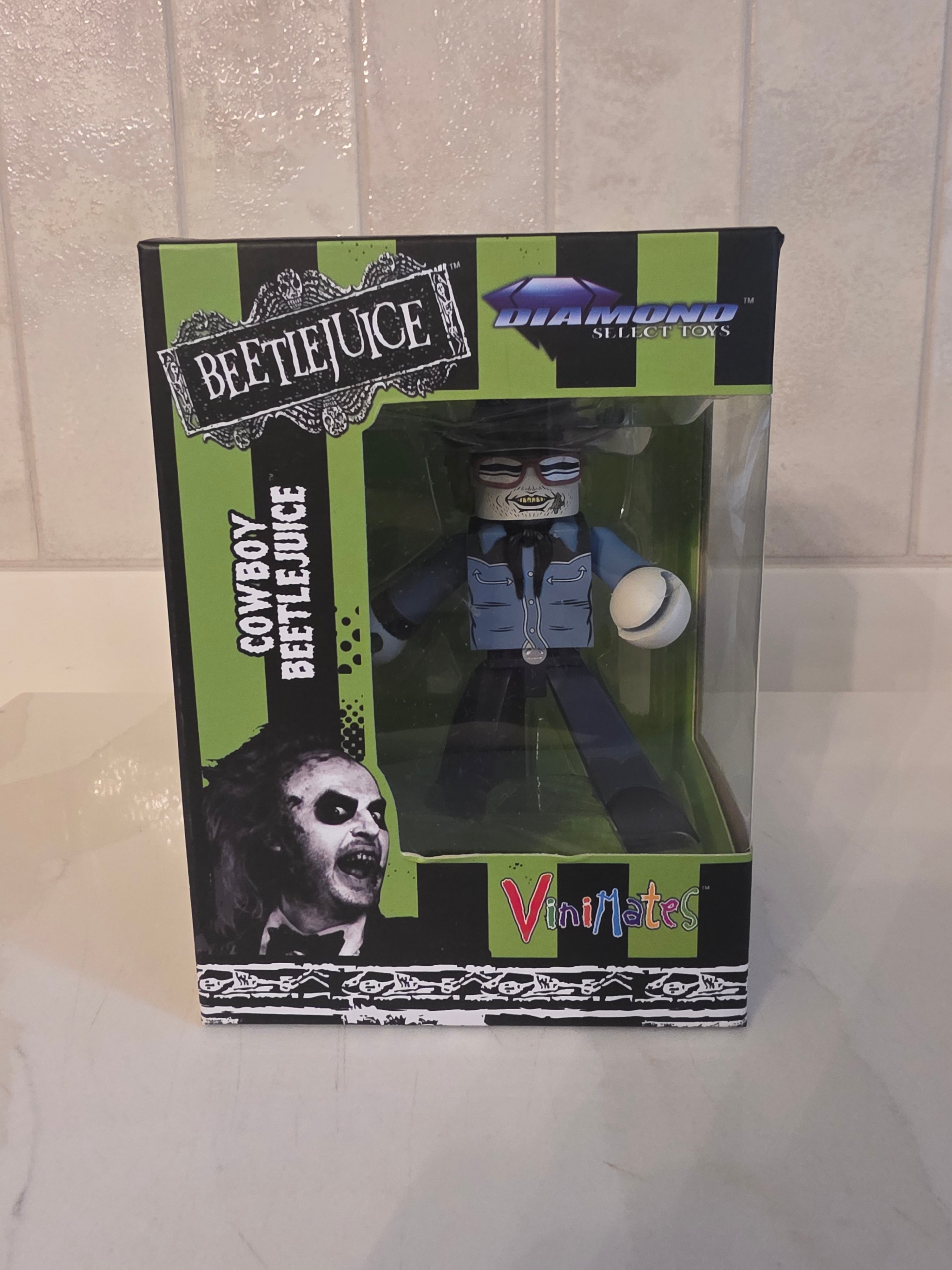 Vinimates Cowboy Beetlejuice (pre-owned) - Frog Vault Collectables