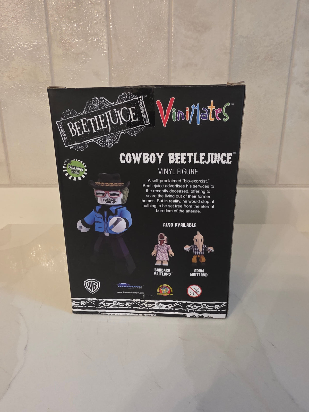 Vinimates Cowboy Beetlejuice (pre-owned) - Frog Vault Collectables